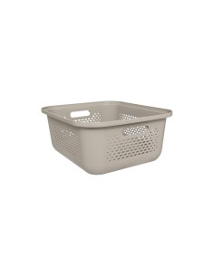 Cestello "Aera" 13,9L con coperchio, dimensioni L. 38 x l. 32,7 x H. 15,4 cm, leggero e pratico, ideale per organizzare casa