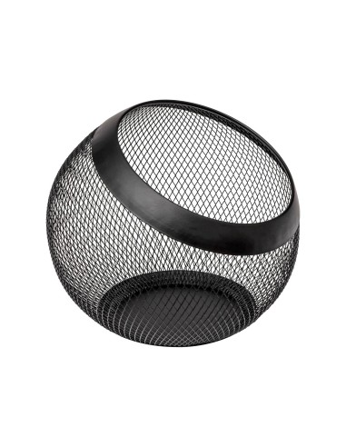 5five Portacapsule rotondo Mayaj, P. 24 x H. 21 cm, in acciaio, per 70 capsule, pratico e moderno