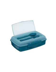 Portapranzo 1,2L con posate integrate, pratico e compatto per ufficio e viaggio