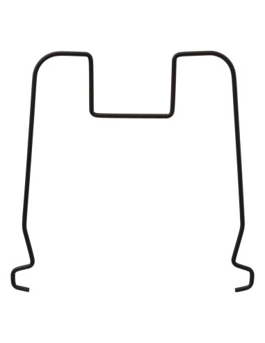 Portapadelle estensibile in ferro, dimensioni L. 58,5 x l. 21 x h. 18 cm, resistente e versatile