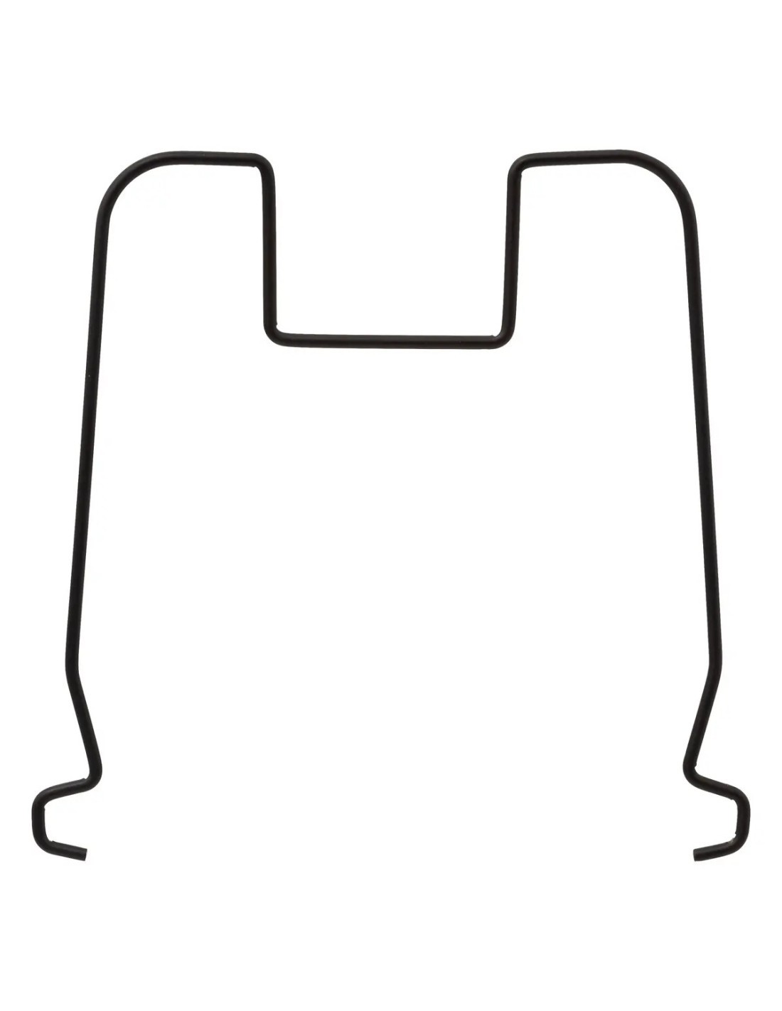 Portapadelle estensibile in ferro, dimensioni L. 58,5 x l. 21 x h. 18 cm, resistente e versatile