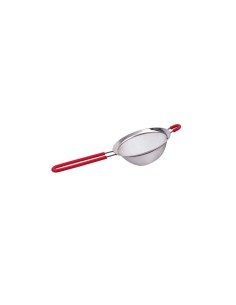 Colino in acciaio inox con manico in silicone, diametro 13,5 cm, resistente e pratico