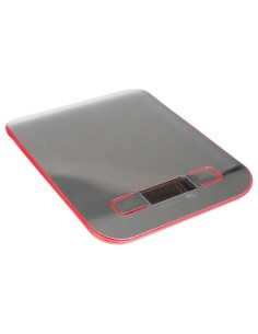 Bilancia digitale 5 kg in acciaio inox, L. 18 x l. 14 cm, precisa e compatta per cucina