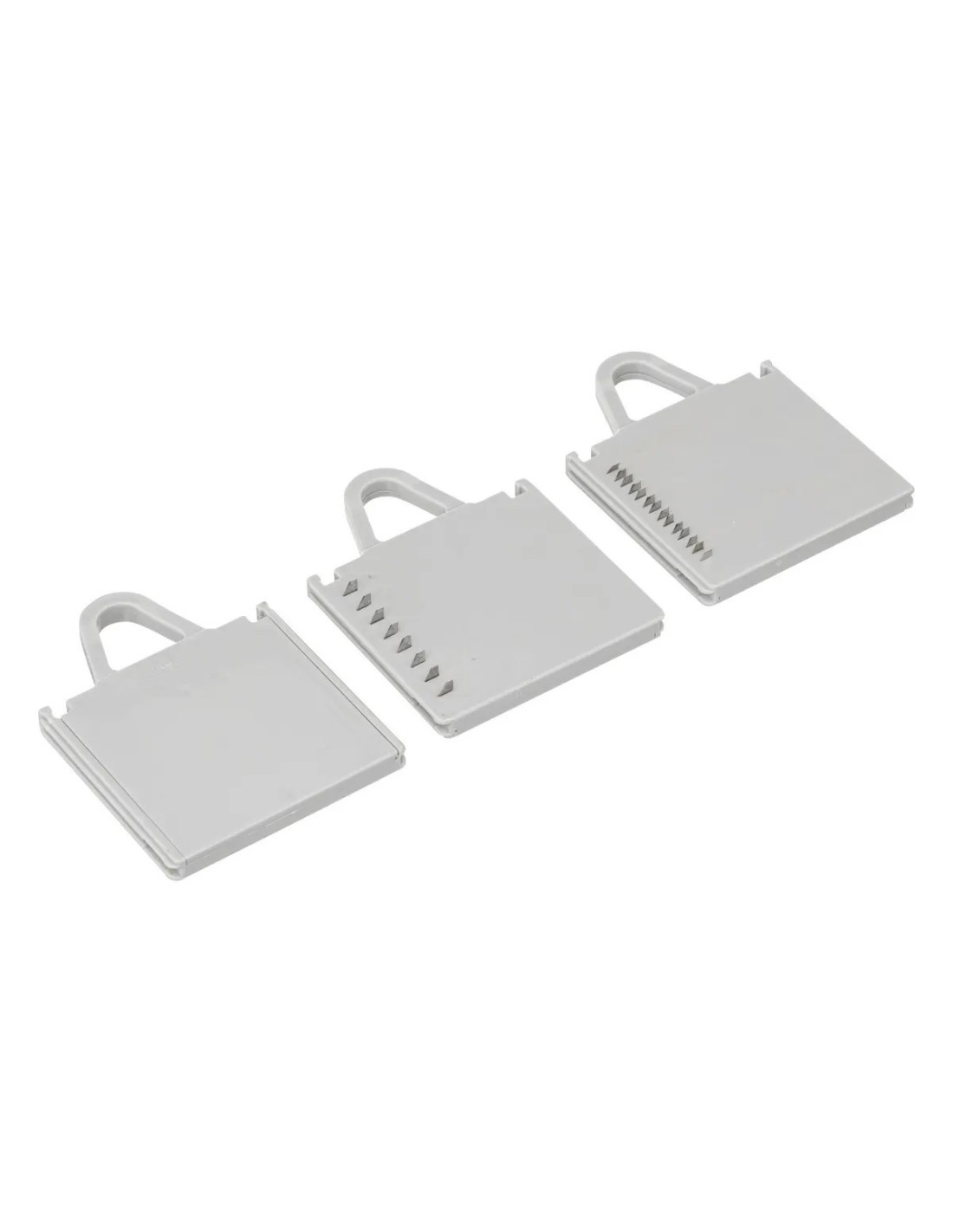 Mandolina multi-taglio con spingi-verdure, L. 26,5 x l. 15 x h. 9,5 cm, per affettare e tagliare con precisione