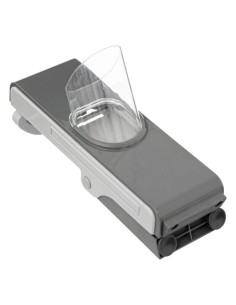 Mandolina multi-taglio con spingi-verdure, L. 26,5 x l. 15 x h. 9,5 cm, per affettare e tagliare con precisione