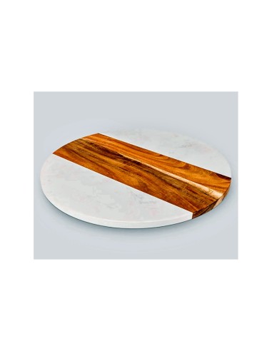 Piatto da Portata Girevole (Φ35) in Acacia, Design Elegante, FV Acacia 204642, Piatto Girevole per Cucina