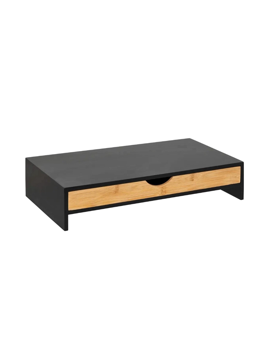 Supporto per monitor con cassetto, L. 47 x l. 25 x h. 10 cm, pratico e robusto per scrivania ordinata