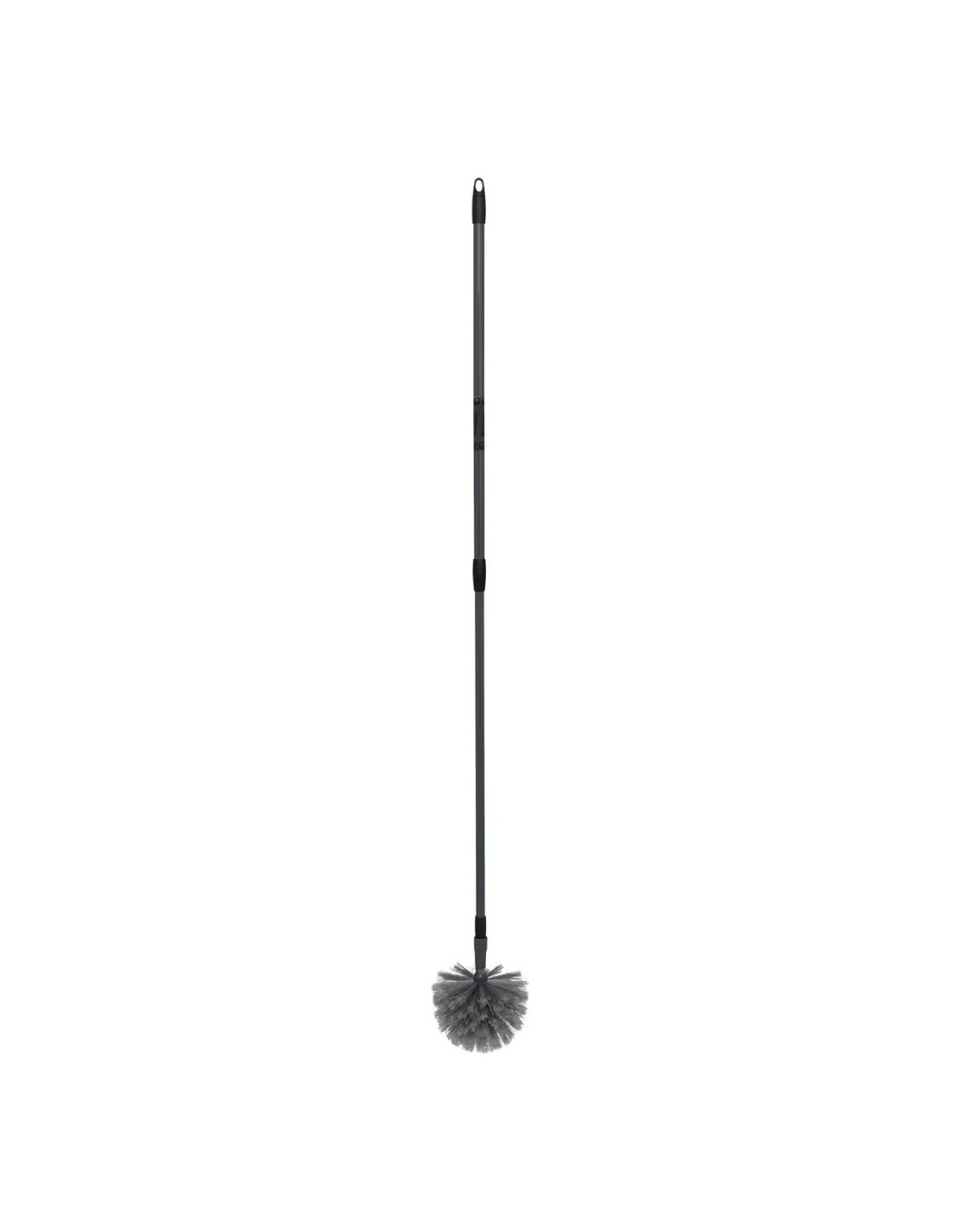 Ragnatore con manico telescopico D18 cm, dimensioni L. 24 x P. 18 cm, in acciaio e polipropilene, pratico e resistente