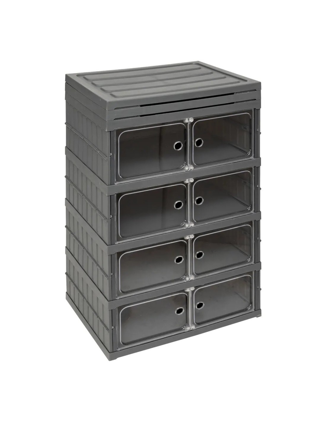 Armadietto Modulare Pieghevole, 6 Livelli, 46x36x19,75 cm – Organizzazione Salvaspazio