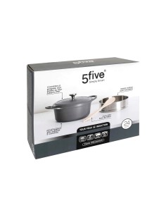 Vaporiera D24cm Alluminio Pressato Grigio | Shop in Casa