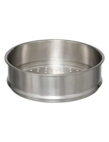 Vaporiera D24cm Alluminio Pressato Grigio | Shop in Casa