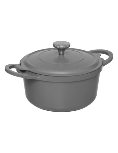 Vaporiera D24cm Alluminio Pressato Grigio | Shop in Casa