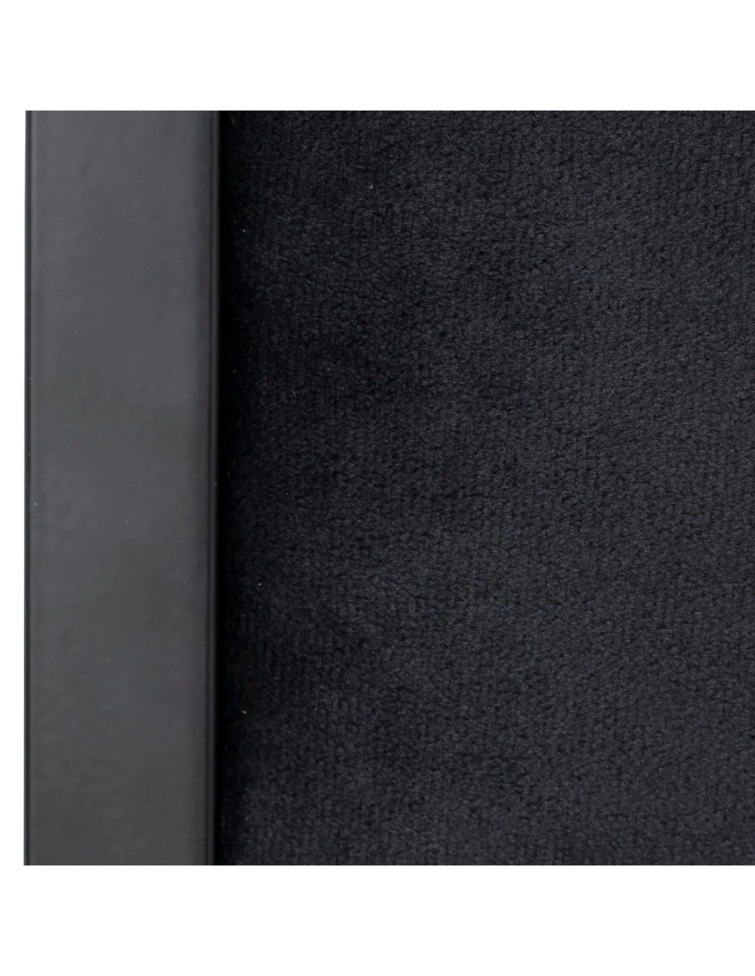 Sedia Pieghevole in Velluto Nero, Sedia Comoda e Elegante per Casa e Ufficio