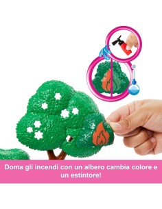 BARBIE, CARRIERE, VIGILE DEL FUOCO, PLAYSET, 3+ ANNI