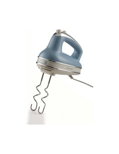 Ariete 1548 Sbattitore Vintage, 450W, 5 Velocità + Turbo, 2 Fruste Inox, Celeste