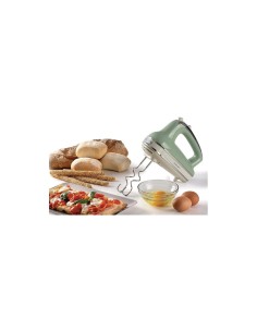 Ariete 1548 Sbattitore Vintage, 450W, 5 Velocità + Turbo, 2 Fruste Inox, Verde 2