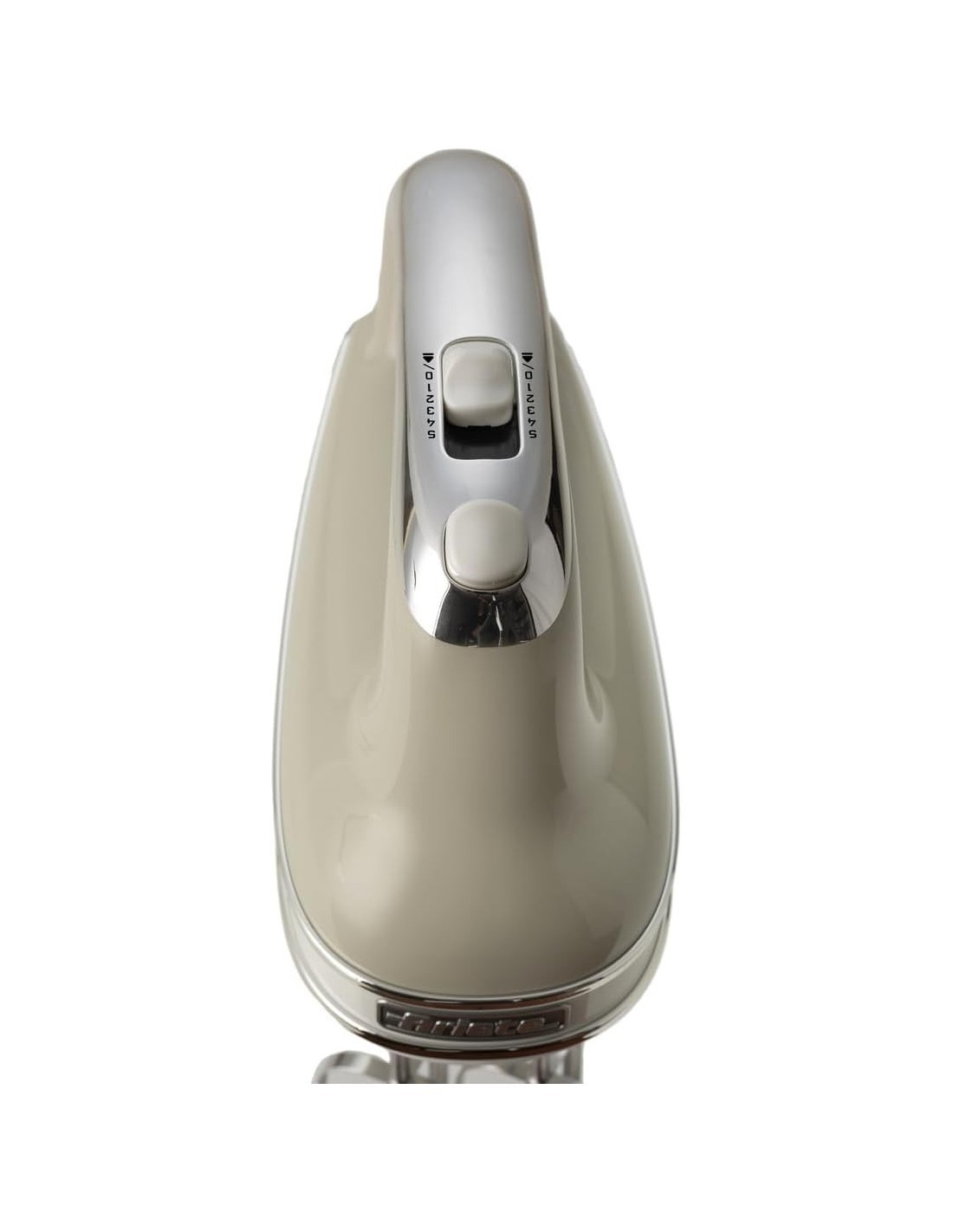 Ariete 1548 Sbattitore Vintage, 450W, 5 Velocità + Turbo, 2 Fruste Inox, Beige