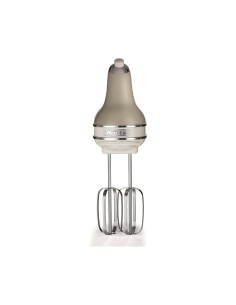 Ariete 1548 Sbattitore Vintage, 450W, 5 Velocità + Turbo, 2 Fruste Inox, Beige