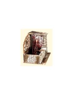 AMB PRESEPE 10506 MULINO AD ACQUA CON POMPA 20X14X17CM