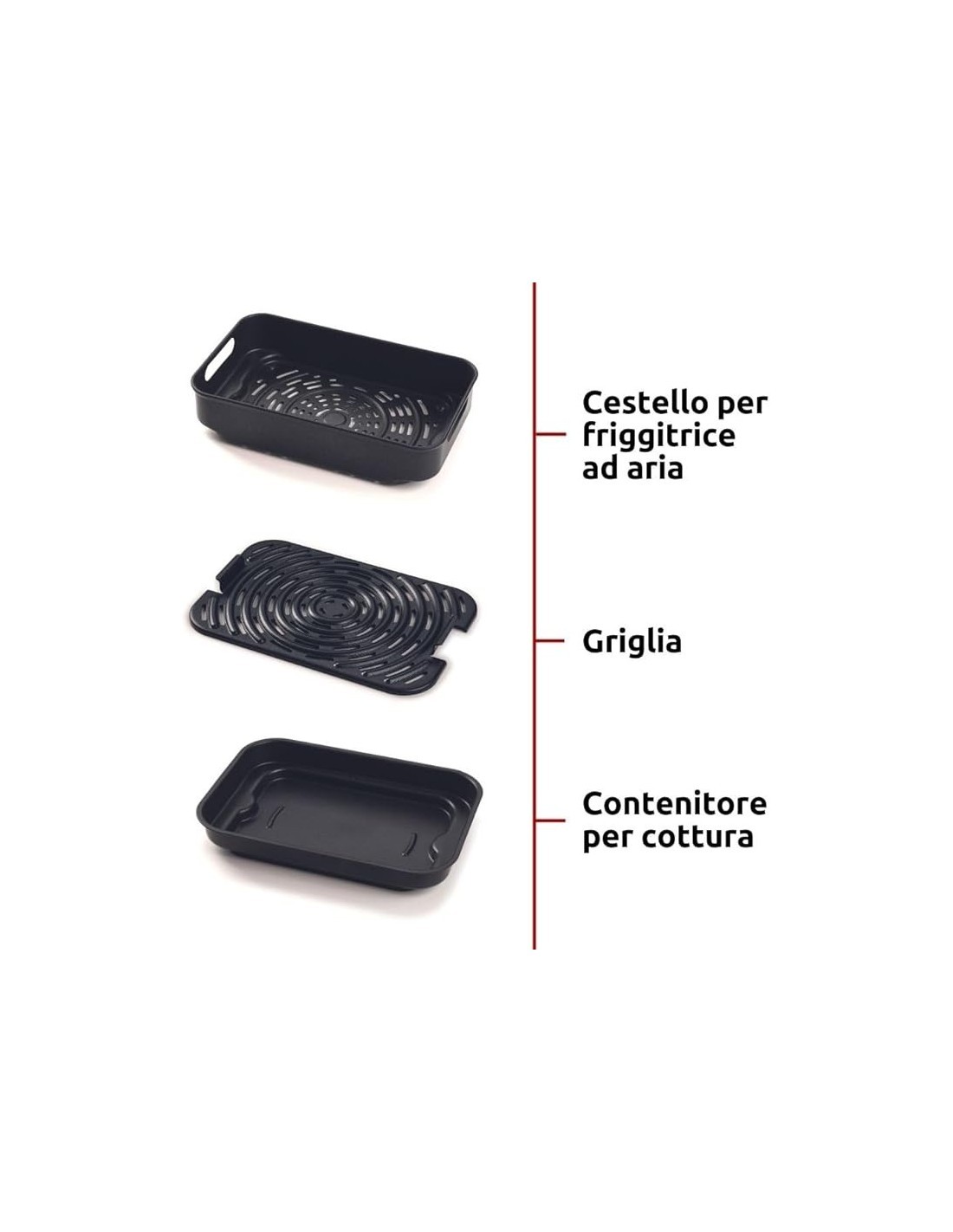 Friggitrice ad Aria Ariete 4635 8LT con Bistecchiera | TreG Ingrosso