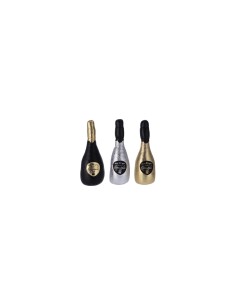 DECORAZIONE BOTTIGLIA 106791 POLIESTERE H32CM ASSORTITO