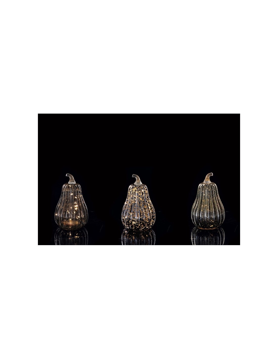 ZUCCA 107766 VETRO 12X20CM 15LED ASSORTITO
