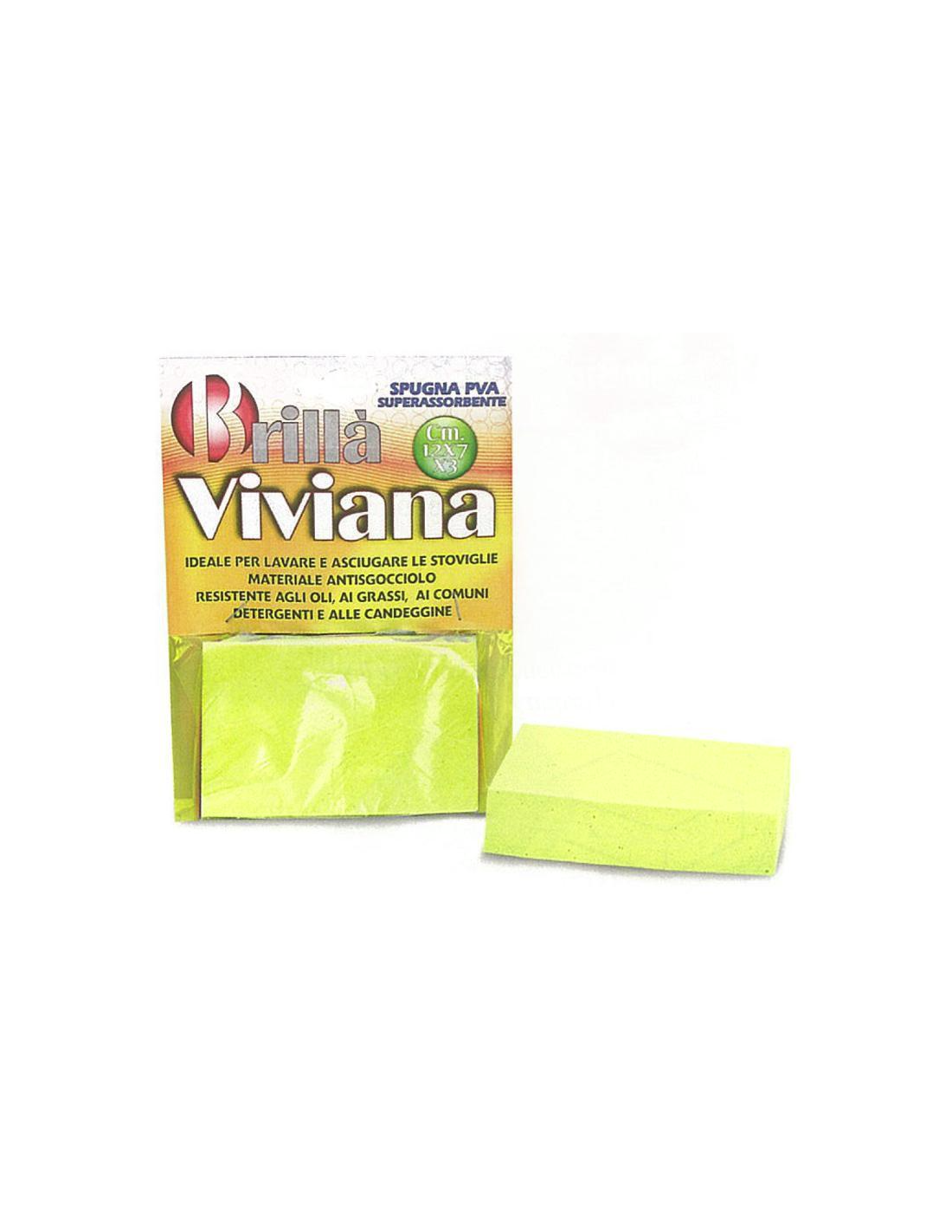 SPUGNA CUCINA VIVIANA 12X7CM PVA