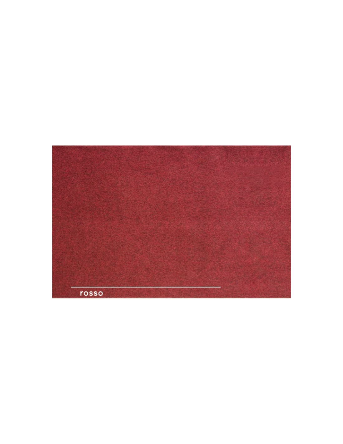 ML ZERBINO SLIM ROSSO 100CM