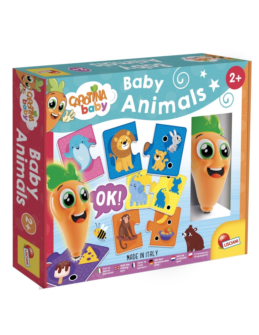 CAROTINA BABY ANIMALI BABY PENNA PARLANTE