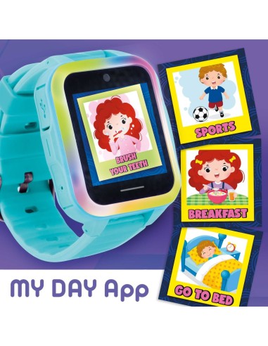 HI-TECH MIO WATCH OROLOGIO SMART PER BAMBINI CON 10 GIOCHI EDUCATIVI