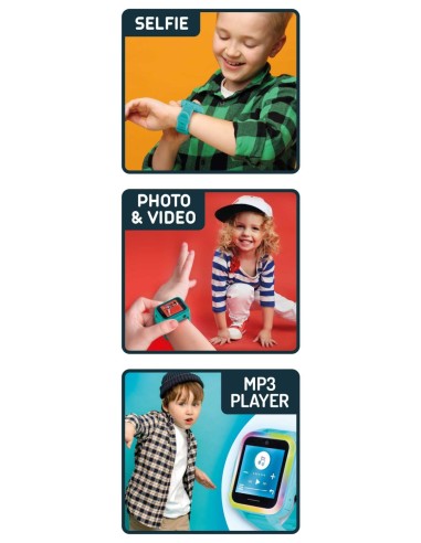 HI-TECH MIO WATCH OROLOGIO SMART PER BAMBINI CON 10 GIOCHI EDUCATIVI