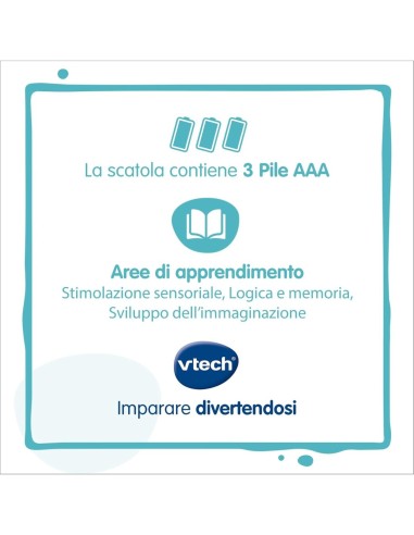 VTech Il Miaoraviglioso Telefono di Gabby - Smartphone Educativo per Bambini 3-7 Anni