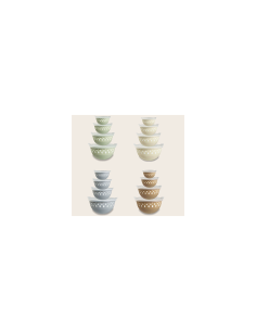 SET 4 INSALATIERE 80204 16/20/24/28CM CON COPERCHIO
