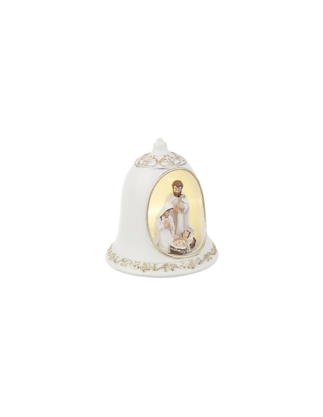 NATIVITA'0935218 ADELAIDE CAMPANA CON LED H10CM
