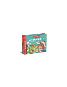 MONTESSORI 16460 ANIMALI 3IN1