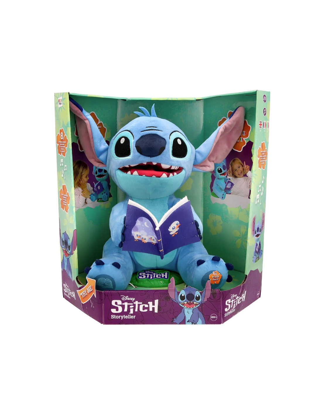 Stitch Raccontastorie Elettronico: Storie e Canzoni Disney Interattive | TreG Ingrosso