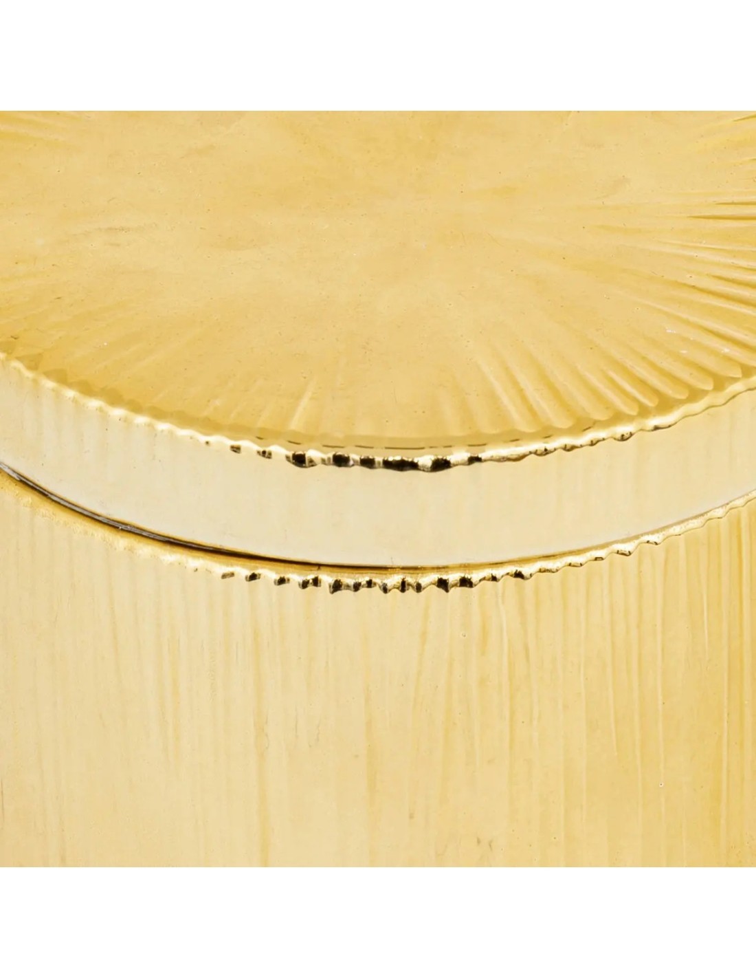 Scatola in Ceramica 12,5x9 cm Dorato, Design Elegante per Decorazioni e Organizzazione