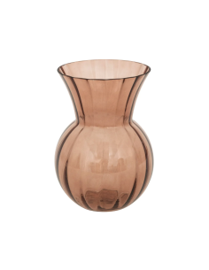 Vaso Alais 16x22cm vetro terracotta, vaso decorativo, vaso per piante, vaso elegante