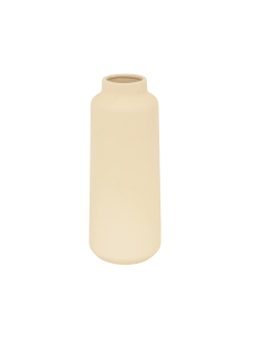Vaso ceramica 12x30cm beige, vaso decorativo, vaso per piante, vaso elegante, vaso ceramica, arredamento casa, vaso moderno