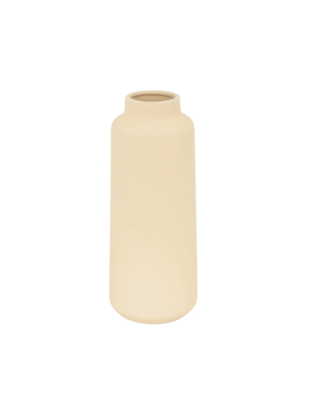 Vaso ceramica 12x30cm beige, vaso decorativo, vaso per piante, vaso elegante, vaso ceramica, arredamento casa, vaso moderno