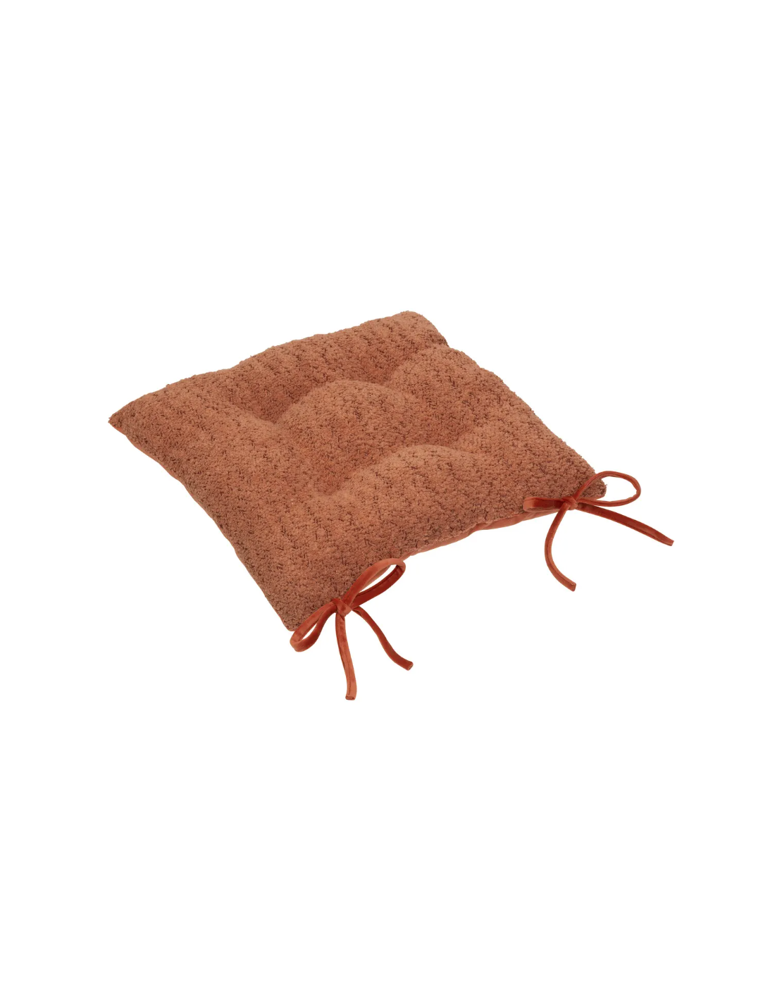 Cuscino per sedia Soana terracotta 38x38 cm, imbottitura poliestere, comodo e resistente