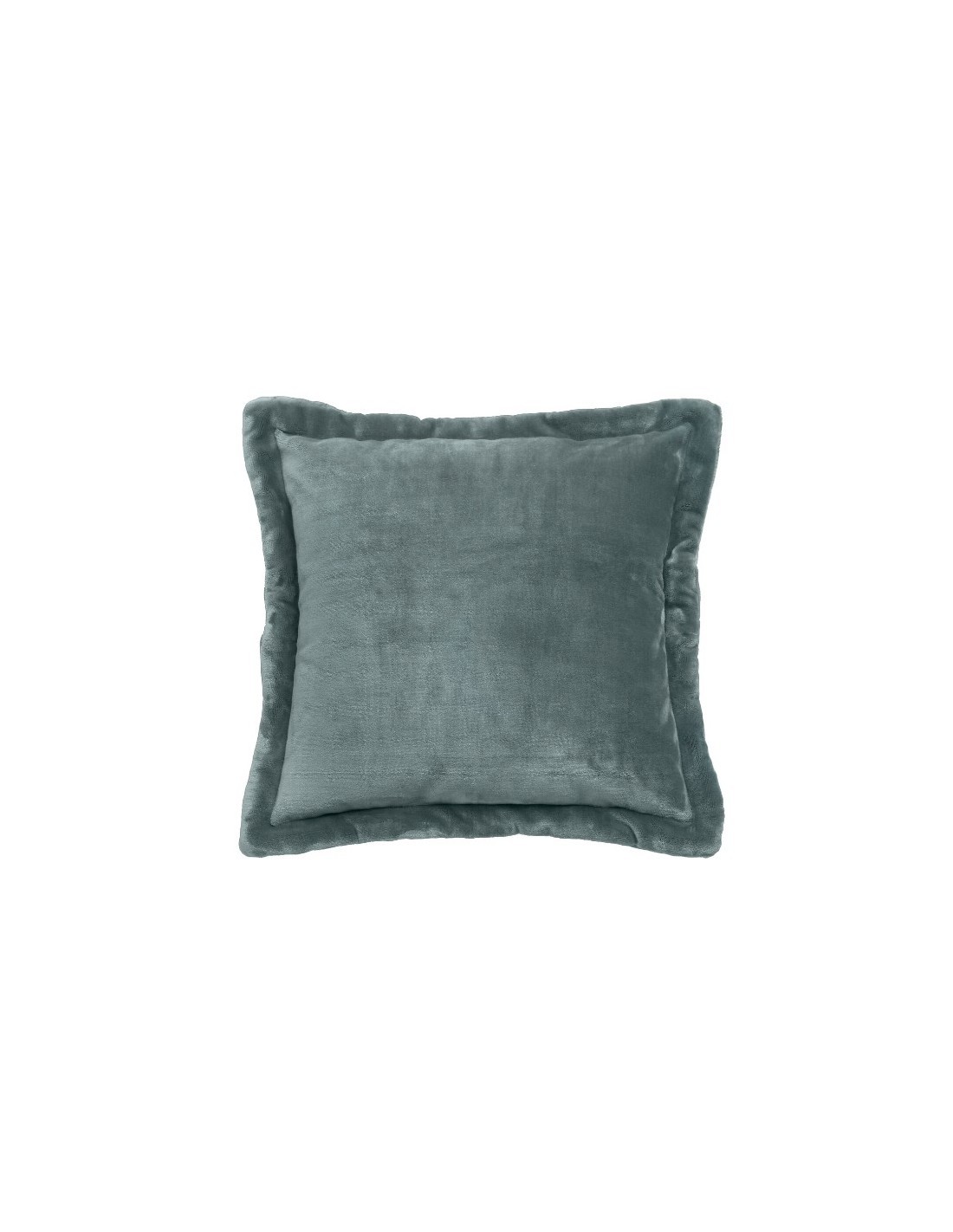 CUSCINO 204412A CUDDLY BLU EGEO 53X53 POLIESTERE