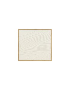 Dipinto con cornice Hateya 80x80 cm, decorazione parete, arte murale moderna, quadro MDF, design contemporaneo
