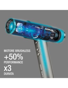 G3 Ferrari G30061 Monna Lisa, Asciugacapelli Brushless 2000W, Motore BLDC 110.000 RPM, Ionic Oxy-Active