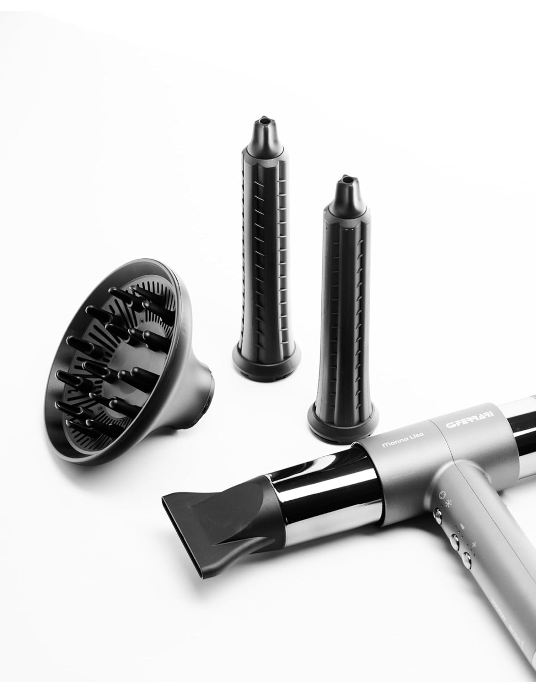 G3 Ferrari G30061 Monna Lisa, Asciugacapelli Brushless 2000W, Motore BLDC 110.000 RPM, Ionic Oxy-Active