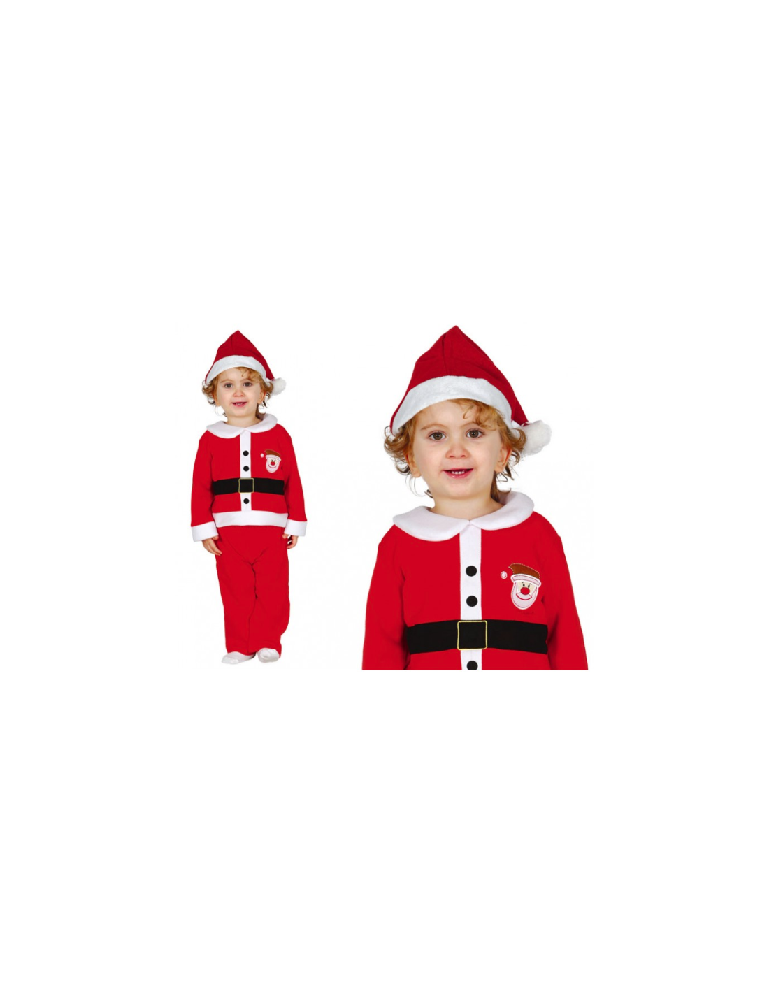 COSTUME 42523 BABBO NATALE BABY 18/24 MESI