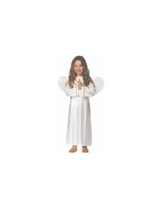 COSTUME DA ANGELO PER BIMBI TAGLIA 3/4 ANNI