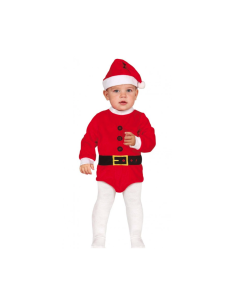 COSTUME NATALIZIO BABY BABBO NATALE TAGLIA 12/18 MESI