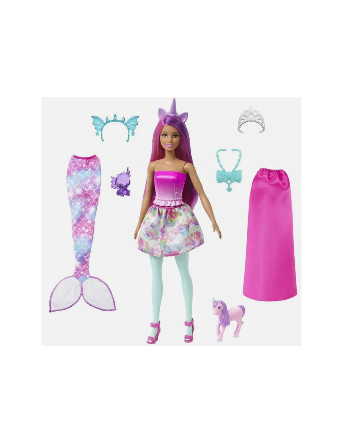 BARBIE HLC28 BAMBOLA DREAMTOPIA CON ACCESSORI
