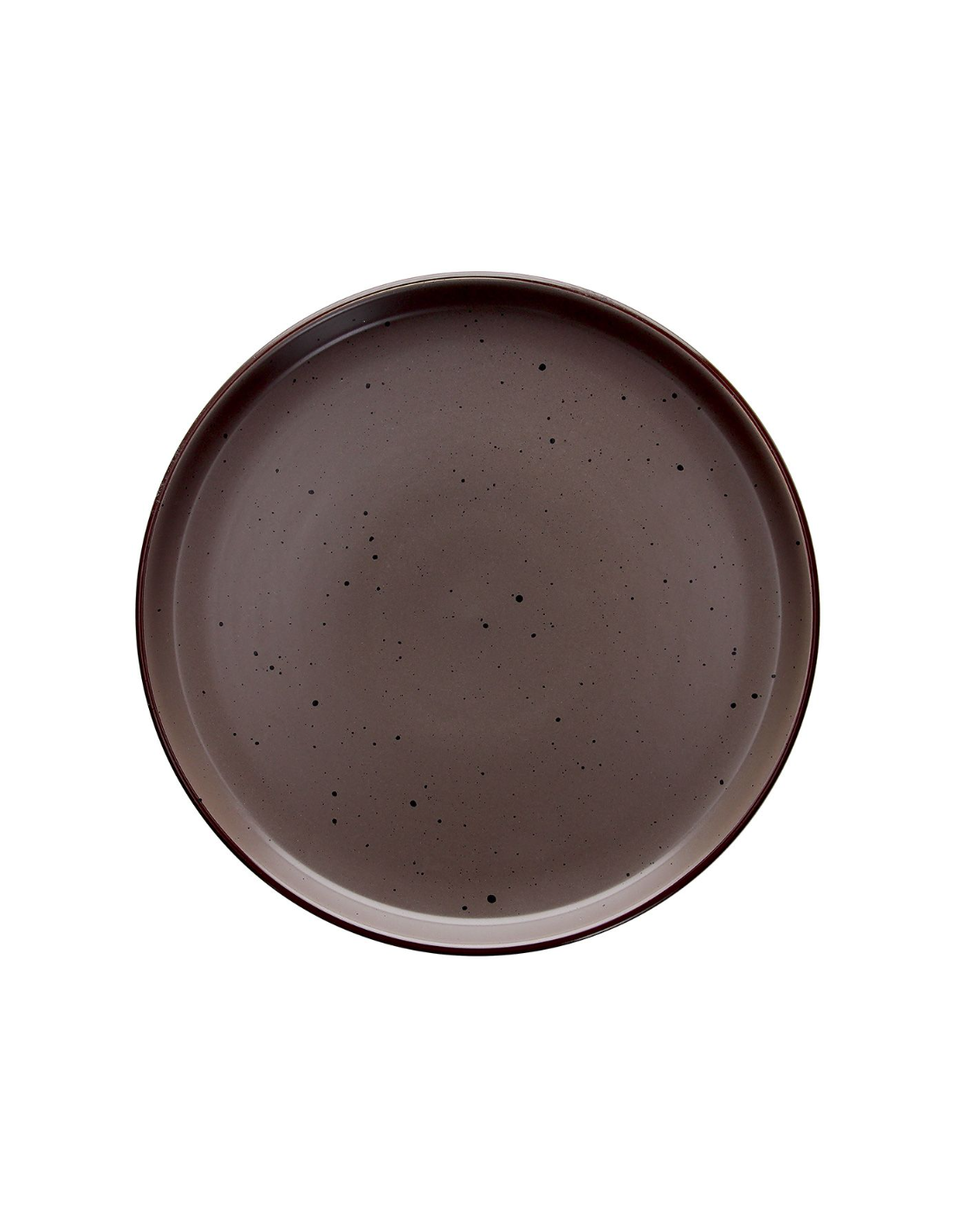 Piatto Piano Tognana Bruges 27 cm Urban Marrone in Stoneware – Design Raffinato